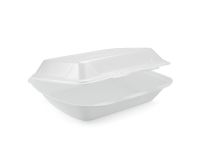 Lunch box MB-1 white 250*210*70 mm